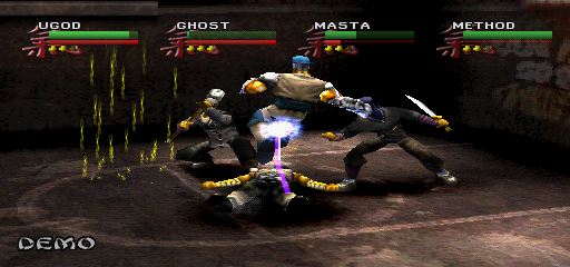 Wu-Tang Shaolin Style attract mode demo fight
